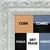 BB1505-1 Ornate White Medium Wall Board Cork Chalk Dry Erase