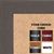 BB1533-3 Distressed Dark Brown - Medium Custom Cork Chalk or Dry Erase Board
