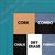 BB1533-9 Distressed Turquoise - Medium Custom Cork Chalk or Dry Erase Board