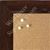 BB1563-9 Gloss Lacquer Walnut Brown Wood Grain Large  Custom Cork Chalk or Dry Erase Board