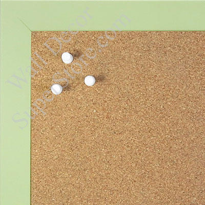 BB1564-10 Soft Green Small Custom Cork Chalk or Dry Erase Board