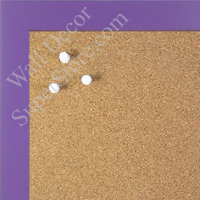 BB1564-7 Purple Small Custom Cork Chalk or Dry Erase Board