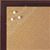 BB1569-2 Small Dark Red With Top Outside Distressed Accent Custom Cork Chalk or Dry Erase Board