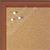 BB1569-4 Small Orange With Top Outside Distressed Accent Custom Cork Chalk or Dry Erase Board