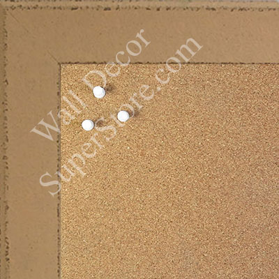 BB1570-12 Distressed Soft Orange Medium Custom Cork Chalk or Dry Erase Board