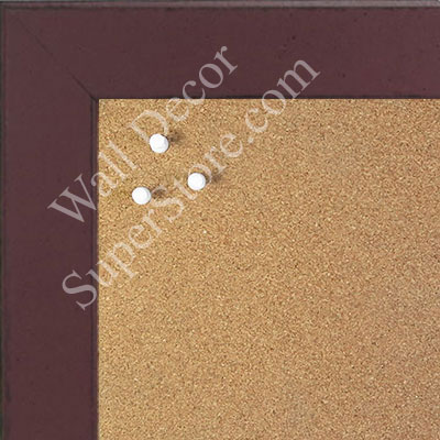 BB1570-6 Distressed Dark Red Medium Custom Cork Chalk or Dry Erase Board