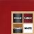 BB1586-2 Red - Extra Large Custom Cork Chalk or Dry Erase Board