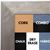 BB1689-2 | Silver / Cube Moulding | Custom Cork Bulletin Board | Custom White Dry Erase Board | Custom Chalk Board