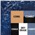 BB1692-8 | Glossy Blue / Design | Custom Cork Bulletin Board | Custom White Dry Erase Board | Custom Chalk Board