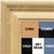 BB1750-1 | Unfinished Wood Frame | Unfinished Natural Wood Moulding - Paint or Stain | Custom Cork Board | Custom Chalk Board | Custom White Dry Erase Board