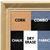 BB1753-1 | Unfinished Wood Frame | Unfinished Natural Wood Moulding - Paint or Stain | Custom Cork Board | Custom Chalk Board | Custom White Dry Erase Board