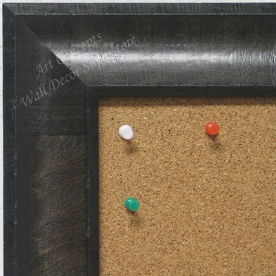 BB1782-3 | Distressed Dark Olive | Custom Cork Bulletin Board | Custom White Dry Erase Board | Custom Chalk Board