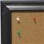 BB1783-3 | Distressed Dark Olive | Custom Cork Bulletin Board | Custom White Dry Erase Board | Custom Chalk Board