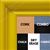 BB1961-6 Large Yellow High Gloss Custom Wall Board With Scoop