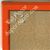 disc BB234-2 Orange With Bevel Small Custom Cork Chalk or Dry Erase Board