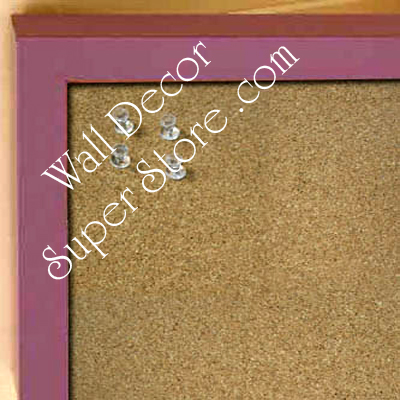 disc BB235-14 Violet Purple Small Custom Cork Chalk or Dry Erase Board