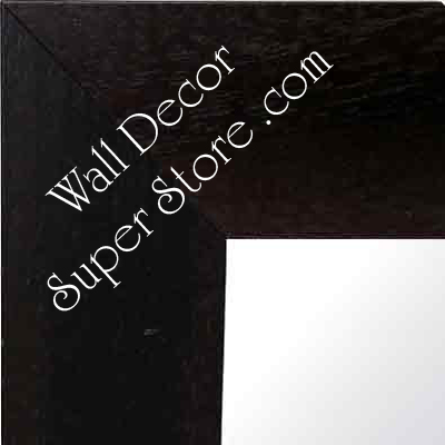 MR116-1 Distressed Dark Espresso Black - Extra Large - Custom Wall Mirror Custom Floor Mirror