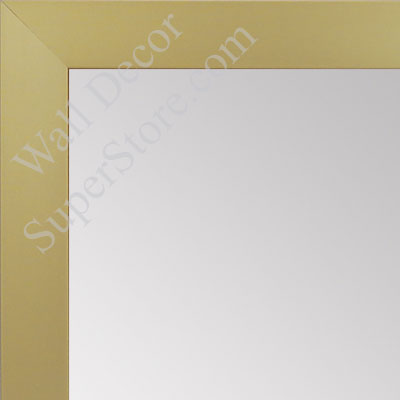 MR1940-1 Frosted Metal Antique Gold-Brass Medium Custom Wall Mirror Custom Floor Mirror