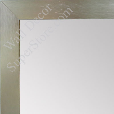 MR1940-3 Metal Brushed Nickel Medium Custom Wall Mirror Custom Floor Mirror