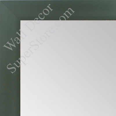 MR1940-7 Metal Frosted Slate Grey Medium Custom Wall Mirror Custom Floor Mirror