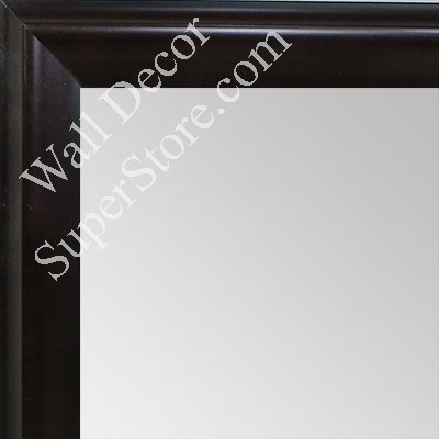 MR1507-1 Espresso Coffee Brown Small Custom Wall Mirror Custom Floor Mirror