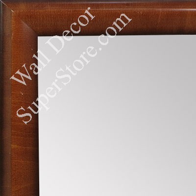 MR1507-2 Pecan Small Custom Wall Mirror Custom Floor Mirror