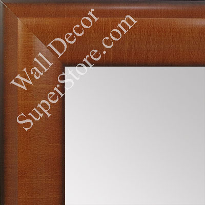 MR1508-2  Pecan Medium Custom Wall Mirror Custom Floor Mirror