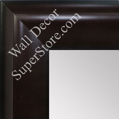MR1509-1 Espresso Coffee Brown Large Custom Wall Mirror Custom Floor Mirror