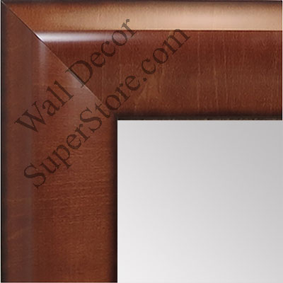 MR1509-2 Pecan Large Custom Wall Mirror Custom Floor Mirror