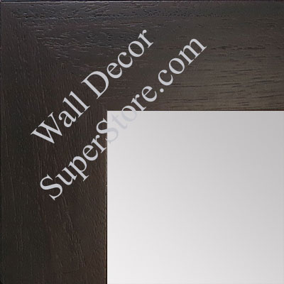 MR1510-1 Espresso Coffee Brown Wood Grain Large Custom Wall Mirror Custom Floor Mirror