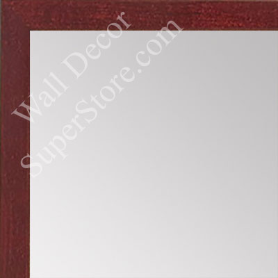MR1511-4 Cherry Stained Maple - Very Small Custom Wall Mirror
