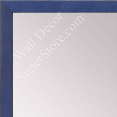 MR1511-9 Blue Stained Maple - Very Small Custom Wall Mirror