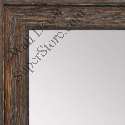 MR1512-2 Gray Distressed Barnwood - Medium Custom Wall Mirror, Floor Mirror