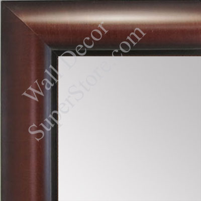 MR1516-2 Walnut - Medium Custom Wall Mirror Custom Floor Mirror