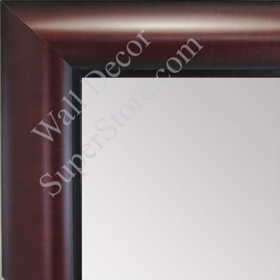 MR1516-3 Mahogany - Medium Custom Wall Mirror Custom Floor Mirror