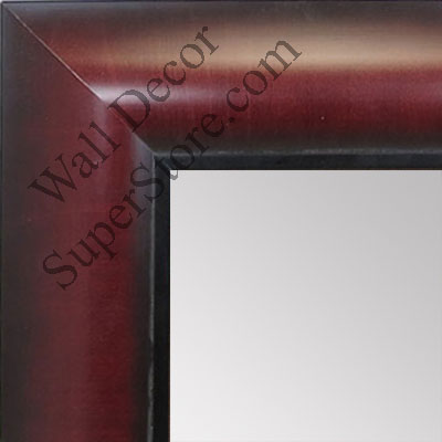 MR1517-3 Mahogany - Large Custom Wall Mirror Custom Floor Mirror