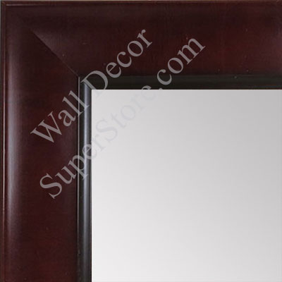 MR1525-4 Mahogany - Large Custom Wall Mirror Custom Floor Mirror