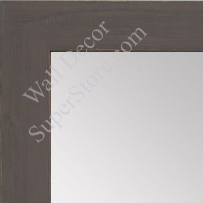 MR1533-3 Distressed Dark Brown - Medium  Custom Wall Mirror -  Custom Bathroom Mirror