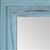 MR1534-11 Distressed Soft Blue - Large Custom Wall Mirror -  Custom Bathroom Mirror