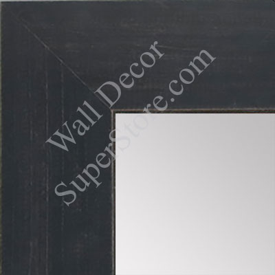 MR1535-1 Distressed Gray Black - Large Custom Wall Mirror Custom Floor Mirror