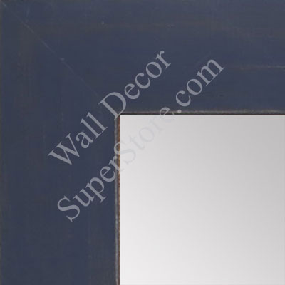 MR1535-5 Distressed Blue - Large Custom Wall Mirror Custom Floor Mirror