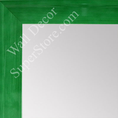 MR1536-4 Glossy Green - Small Custom Wall Mirror Custom Floor Mirror