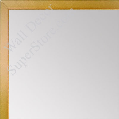 MR1540-18 Thin Metal Gold Nugget Medium Custom Wall Mirror Custom Floor Mirror