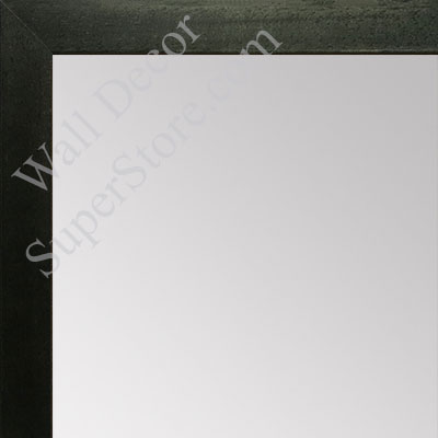 MR1544-6 Charcoal Grey - 3/4 Inch Wide  X 1 1/4  Inch High - Custom Wall Mirror -  Custom Bathroom Mirror