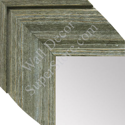 MR1547-2 Distressed Silver Gray Driftwood - Extra Extra Large Custom Wall Mirror Custom Floor Mirror