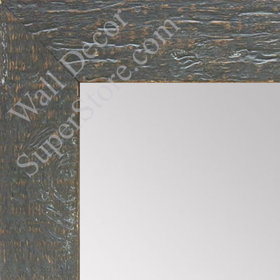 MR1555-4 Distressed Dark Gray - Medium Custom Wall Mirror