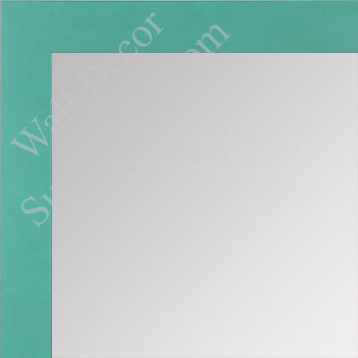 MR1564-17 Teal - Very Small Custom Wall Mirror