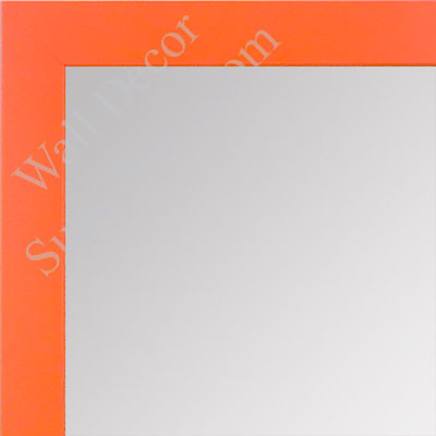 MR1564-3 Orange - Very Small Custom Wall Mirror