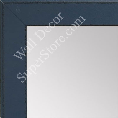MR1570-5 Distressed Dark Blue - Medium Custom Wall Mirror Custom Floor Mirror