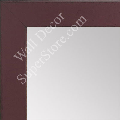 MR1570-6 Distressed Dark Red - Medium Custom Wall Mirror Custom Floor Mirror